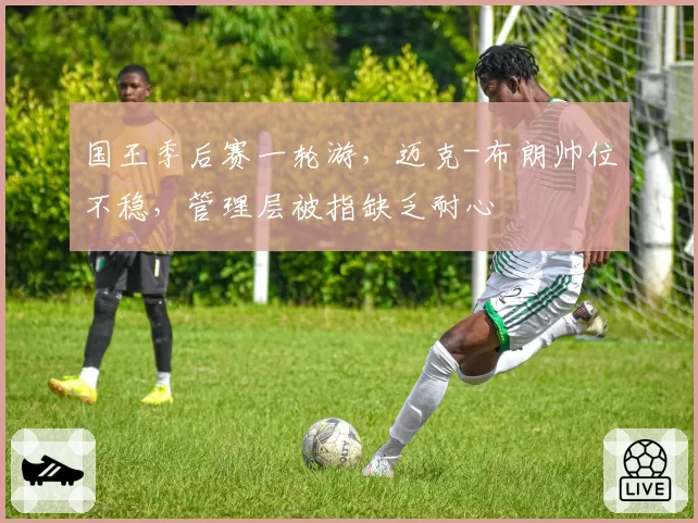 国王季后赛一轮游,迈克-布朗帅位不稳,管理层被指缺乏耐心